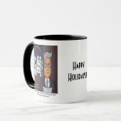 Vakantie van de toeleveringsketen mok (Voorkant links)