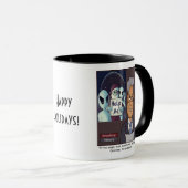 Vakantie van de toeleveringsketen mok (Voorkant rechts)