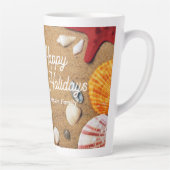 Vakantie van de tropische zeekust langs de kust va latte mok (Rechts)