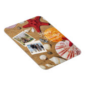 Vakantie van de tropische zeekust langs de kust va magneet (Rechterzijde)