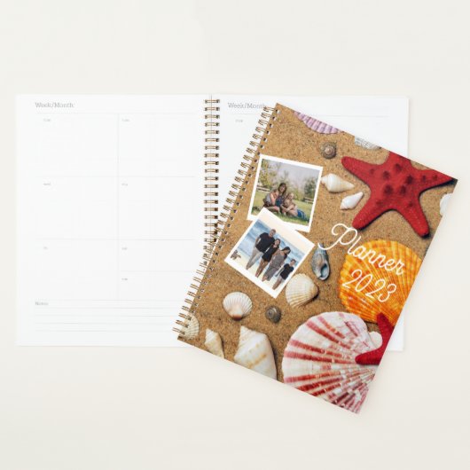 Vakantie van de tropische zeekust langs de kust va planner (Display)