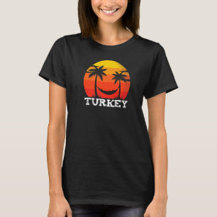 vakantie van de Turkse Retro-zonnezomer Turkije T-shirt