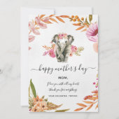 Vakantie van de Waterverf en de bloemen Kaart (Voorkant)