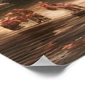 Vakantie van Fantasy-zomervakantie met een meer Poster (Hoek)