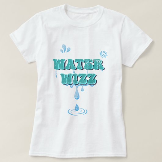 Vakantie van Feestdagen in de waterwizzzzfunny T-shirt (Design voorkant)