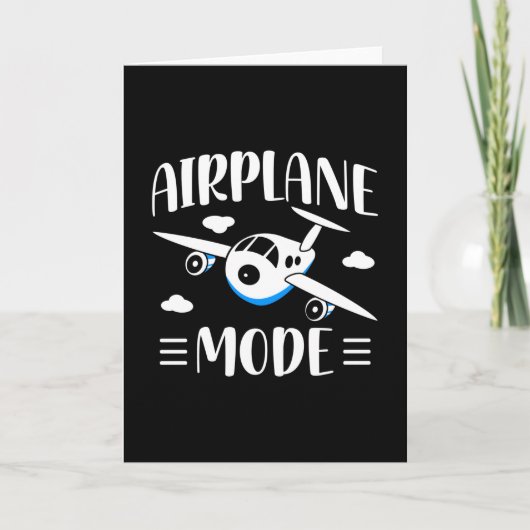 Vakantie van het gezin - vliegen met Kind - Vliegs Kaart (Voorkant)