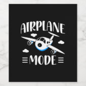 Vakantie van het gezin - vliegen met Kind - Vliegs Wijn Etiket