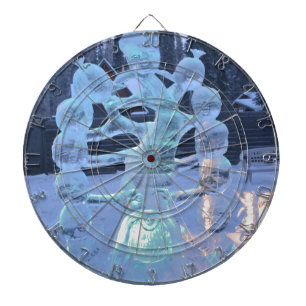 Vakantie van Kerstmis van de Gezichten van de Dartbord