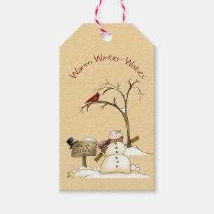 Vakantie van Kerstmis van de Ritten van de Ar van Cadeaulabel