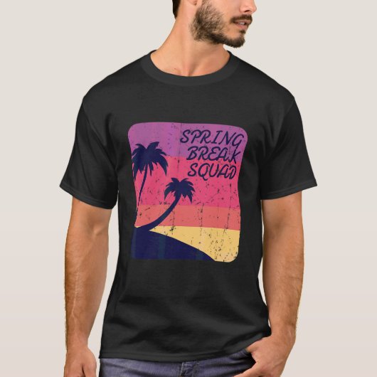 Vakantie van lenteplek t-shirt (Voorkant)