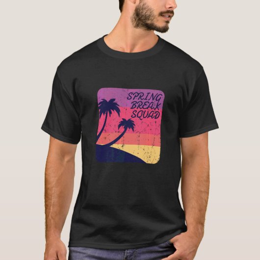 Vakantie van lenteplek t-shirt (Voorkant)
