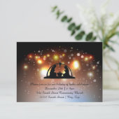 Vakantie van LIghts-3x5Kerstuitnodiging RSVP Kaartje (Staand voorkant)