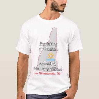 vakantie van mijn problemen t-shirt