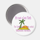 Vakantie van Mini Bahamian Magneet (Voorkant / Achterkant)