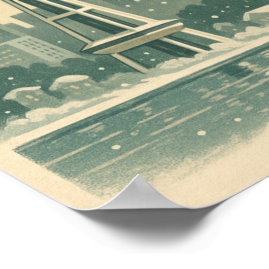  vakantie "Van Seattle met liefde" Poster (Hoek)