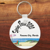 Vakantie van voorjaarsbreuk - sleutelhanger (Voorkant)