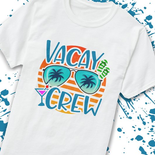 Vakantie van vrienden - Vakantie van paren - Vakan T-shirt