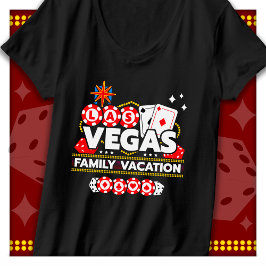 Vakantie Vegas reis Las Vegas familie vakantie T-shirt