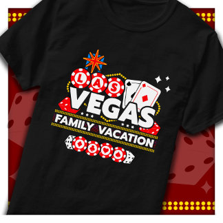 Vakantie Vegas reis Las Vegas familie vakantie T-shirt