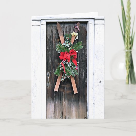 Vakantie Verdekte huid Feestdagen Kaart (Voorkant)