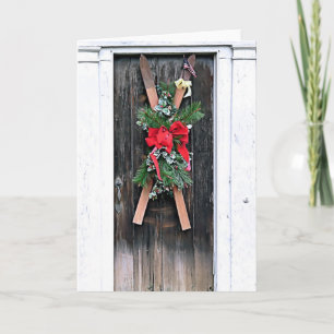 Vakantie Verdekte huid Feestdagen Kaart