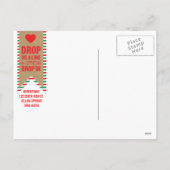 Vakantie verhuizen Deck New Halls Briefkaart (Achterkant)