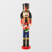 Vakantie Vibe Drum Major Notenkraker Raamsticker (Vel)