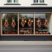 Vakantie Vibe Drum Major Notenkraker Raamsticker