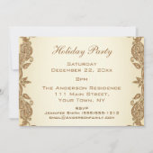 vakantie Victoriaans kerstfeest Kaart (Achterkant)