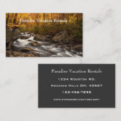 Vakantie Visitekaartje (Voorkant / Achterkant)