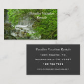 Vakantie Visitekaartje (Voorkant / Achterkant)