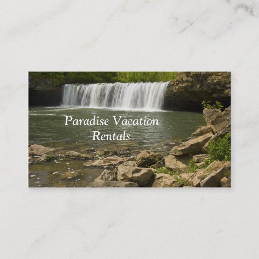 Vakantie Visitekaartje (Voorkant)