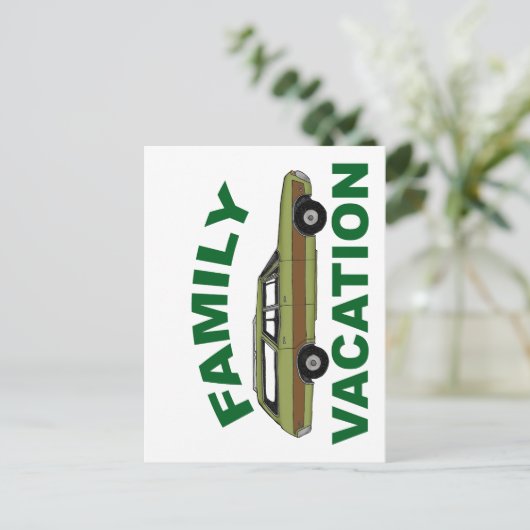 Vakantie voor 80-reeks briefkaart (Staand voorkant)