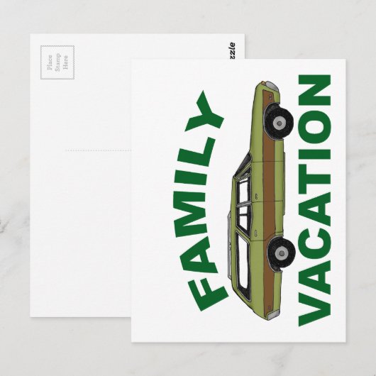 Vakantie voor 80-reeks briefkaart (Voorkant / Achterkant)