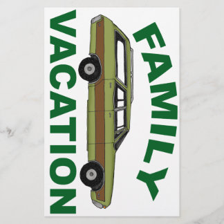 Vakantie voor 80-reeks briefpapier
