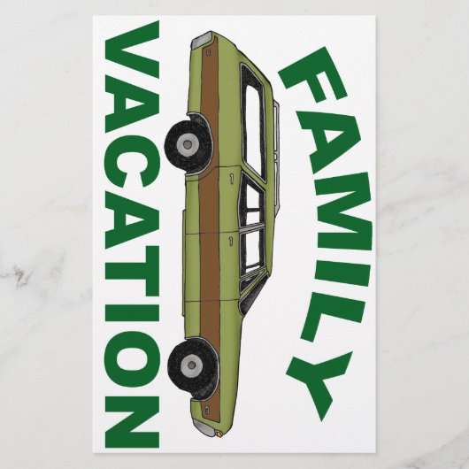 Vakantie voor 80-reeks briefpapier (Voorkant)