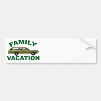 Vakantie voor 80-reeks bumpersticker