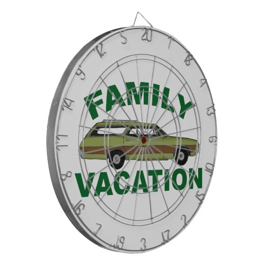 Vakantie voor 80-reeks dartbord (Voorkant Links)