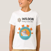 Vakantie voor cruiseschepen t-shirt (Voorkant)