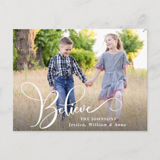 Vakantie voor feestdag met kerstfeestdag met prett briefkaart (Voorkant)