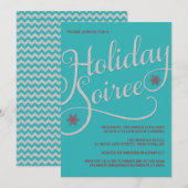 Vakantie voor feestdagen Soiree Sparkle kerstparty Kaart (Voorkant / Achterkant)