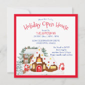 Vakantie voor gemberbrood kaart (Voorkant)