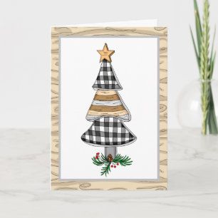 Vakantie voor kerstbomen in het land kaart