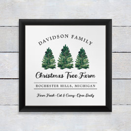 Vakantie voor kerstboomvakantie voor aangepaste fa poster