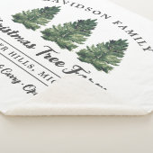 Vakantie voor kerstboomvakantie voor aangepaste fa sherpa deken (3/4)