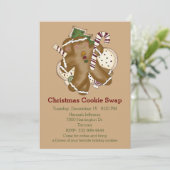 Vakantie voor kerstcadeautjes kaart (Staand voorkant)