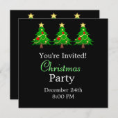 Vakantie voor kerstfeestdagen kaart (Voorkant / Achterkant)