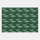 Vakantie voor pretkerkalligrafie inpakpapier vel (Voorkant 2)