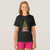 Vakantie voor Sweat Merry en Bright Kerstfeest T-shirt (Voorkant volledig)