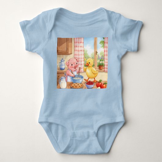 Vakantie voorbereidingen romper (Voorkant)